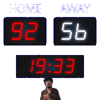 56 Away Sticker