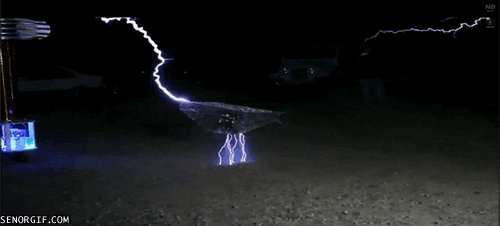 electricity drones GIF by Cheezburger