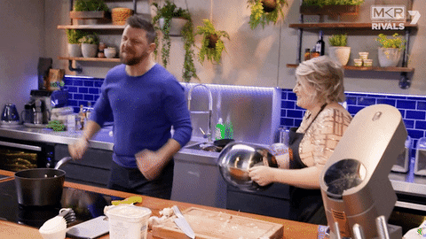 Dance Shaking GIF by My Kitchen Rules