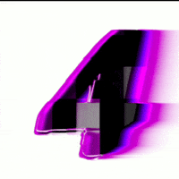 Glitch Numbers GIF by #BASILIO