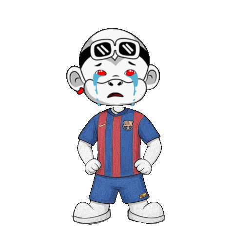 Red Earring Monkey Sticker by Zhot