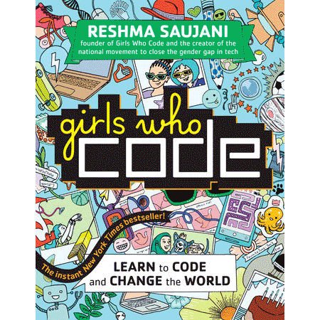 computer science books Sticker by Girls Who Code