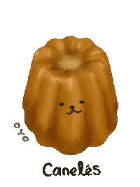 Illustration Dessert Sticker