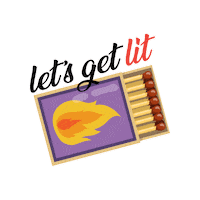 Fun Burn Sticker by Millennial Hysteria Candles