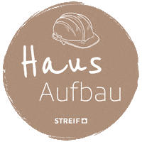 Baustelle Hausbau Sticker by Streif Haus