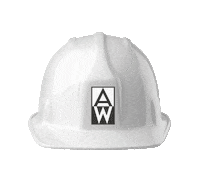 AlbertWeil baustelle limburg bauhelm schutzhelm Sticker