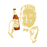 Friends Cheers Sticker by König-Brauerei