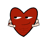 Heart Fitness Sticker