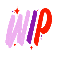 AnaHera wip workingprogress proceso de trabajo Sticker