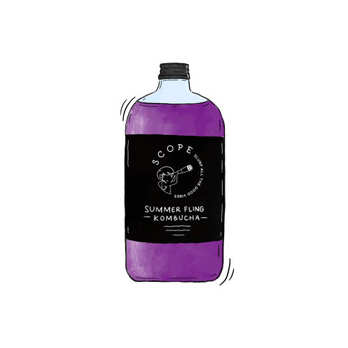 scopeidn healthy drinks bottle scout Sticker