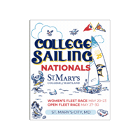 Icsa College Sailing Sticker by maisamedia