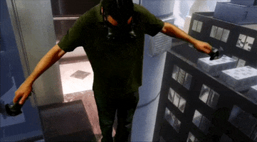 Virtual Reality Fear GIF by VR Here