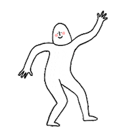 uallu1 happy dance dancing good Sticker