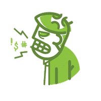 tired trauma Sticker by GO-JEK