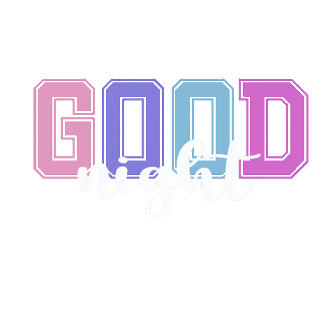 Good Night Sleeping Sticker