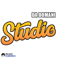 school studio Sticker by Sei Allo Scientifico