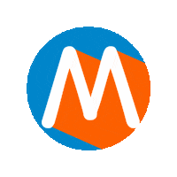 Orange Abc Sticker