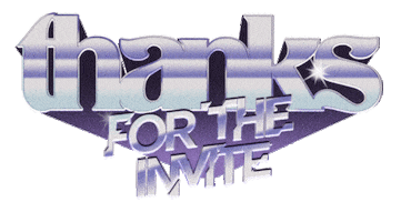 Tfti Sticker by THANKS FOR THE INVITE