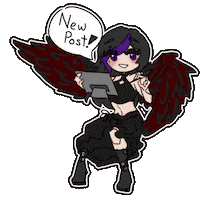 New Post Oc Sticker
