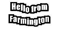 Hello From Farmington Sticker by Miss Porter's School