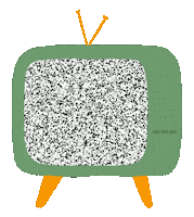 White Noise Animation Sticker by Zeynep Alpay