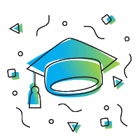 Graduation Grad Sticker by UniversitySA