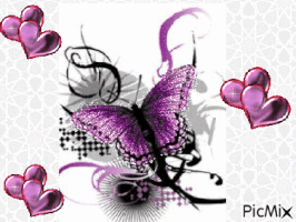 poster violet GIF