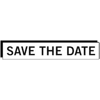 Save The Date Sticker by STAN STUDIOS