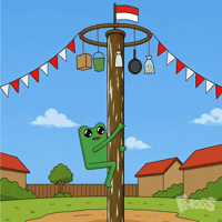 Merah Putih Frog GIF by fwogs