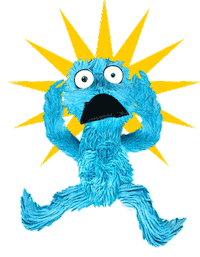 Fluffymoji Wow Sticker by Fluffy Friends