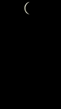 Cyandroid_ moon moonphase 夜光昼夢 紫闇 GIF