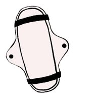 couchaffairs period menstruation hygiene periods Sticker