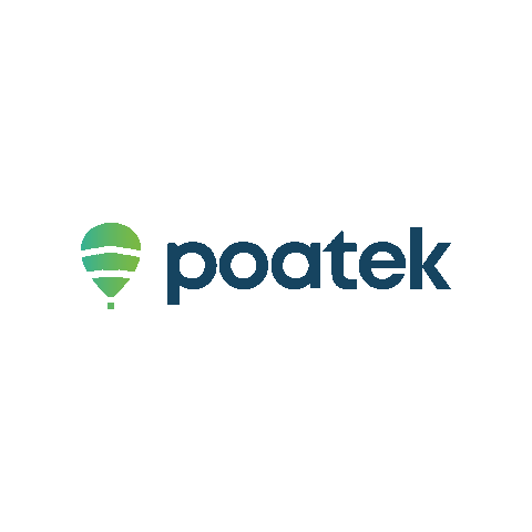 Poatek giphygifmaker logo brand balloon Sticker