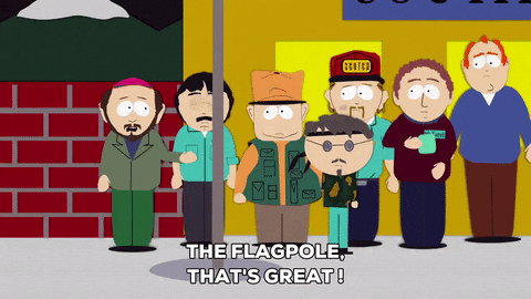 friends leaving GIF by South Park 