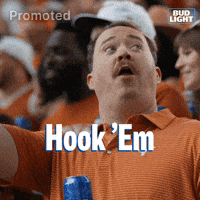 Texas Hook Em GIF by Bud Light