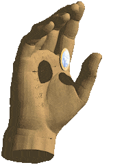 Money Hand Sticker by badblueprints
