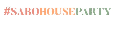 Celebrate House Party Sticker by Sabo Skirt