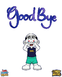 See Ya Goodbye Sticker by Zhot Music