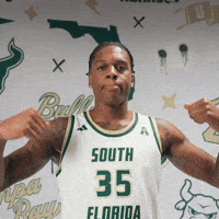 South Florida Basketball GIF by USF Athletics