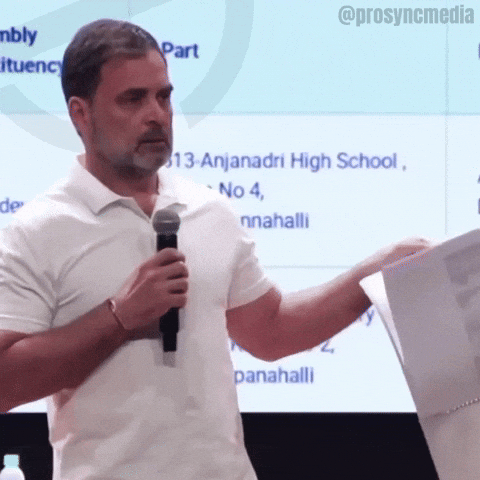 Angry Rahul Gandhi GIF by Pro Sync Media