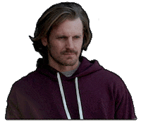 scoff no way Sticker by Good Trouble