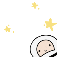 Space Stars Sticker