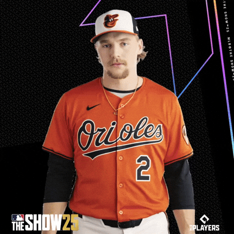 Baltimore Orioles Shrug GIF by MLB The Show