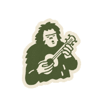 Big Foot Sasquatch Sticker by Homes Alive Pets
