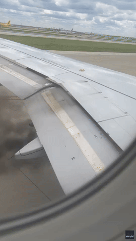 United Aircraft Engine Catches Fire Just Before Takeoff at Chicago O'Hare