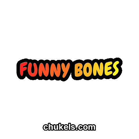 Funny Bones Joke Sticker by chukels