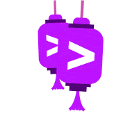 New Year Lanterns GIF by Accenture