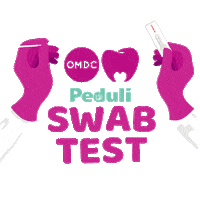 Swab Test Sticker by OMDC Dental Clinic