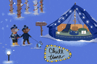 Christmas Support Each Other GIF by Bear Autism