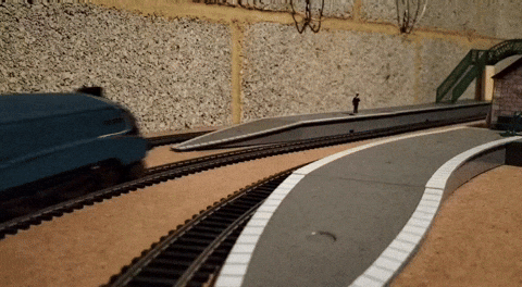 Mallard Model Train GIF
